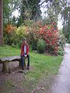 Walking through the park we came upon a beautiful Rododendron garden.