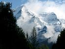 A closer view of Mount Robson