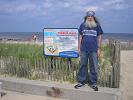 On Monday, June 4, we took off on a five day driving trip. - Here we're at Rohoboth Beach, Delaware.