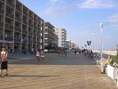 The northern end of the boardwalk is lined with condos.