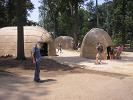 Nearby is a replica of a Powhatan Native American village