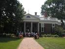 This is the guided tour entrance to Monticello.