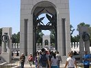 Next we visit the World War II Memorial