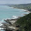 Another view of the coast from an overlook