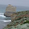 Our first view of the Twelve Apostles