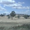 View of the Australian countryside north of Melbourne