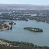 Close up of Lake Burley Griffin