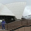 The outside of the Opera House was designed to look like boat sails
