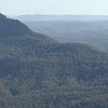 The view from The Three Sisters overlook