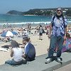 Bill at Manly Beach