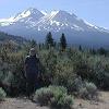 Bill and Mt. Shasta, looking south