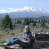 Bill and Mt. Shasta, again looking south