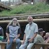 Bill and Bruce Mason, who was our host and tour guide for eight days. - Goats kept the grass on this building's roof cut. - Coombs, B.C. - July 12, 2004