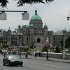 Parliament House for British Columbia. - In the U.S., we'd call this building 'the state capitol'.