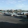 7:30 a.m. arrival for the 10:30 Victoria to Port Angeles ferry - July 18, 2004