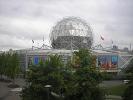 Iain takes us on a tour on Vancouver's Sky Train.  From the - train we see the site of the Worlds Fair, now Science World.