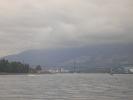 Lions Gate Bridge, a suspension bridge that connects Vancouver to the North Shore.