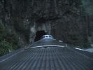 Coming out of the tunnel at dusk