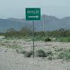 March 18 - We're just outside Beatty to the west. - We're going to check out the ghost town of Rhyolite.