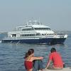 One of the Boston Harbor ferrys