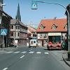 We drive into Wernigerode, the beautifully preserved town with the medieval center 