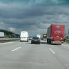 We're on the autobahn headed for Berlin with darkening skies ahead.