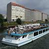 The River Spree is busy with tour boats