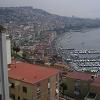 Our hotel, the Best Western Paradiso, is the white building - on the left, with a view of the city and harbor below.