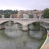 Ponte Emanuele -- a bridge across the Tiber River