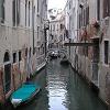 One of many small Venetian canals that run throughout the city.