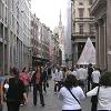 The pedestrian walkway that's lined with shops and - restaurants.  You can see the Duomo in the distance.