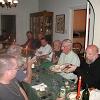Clockwise around the table: Jonathan, Ernie, - Ric, Steve, Rich (back by the windows), - Chris, Graham, Jim, Mel, Phil, Norman