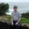 Larry at the view point north of Kapaa on Kauai's eastern shore.