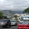 Looking north from Kapahulu Avenue