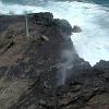 We saw another blow hole, like the one we saw on Kauai.