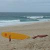 This is the famous Sunset Beach where they surf the Pipeline during times of high waves. - Of course, we often see bigger waves than this in San Francisco.