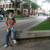 Bill on the street between Chinatown and downtown Honolulu.