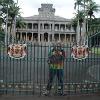 Iolani Palace, the only royal residence in the - United States, former home of the Hawaiian king and queen
