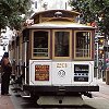 Next destination is Powell and Market - to ride a cable car.
