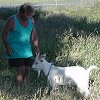 Ken with his goat