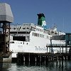 A view of our ferry, as we depart the dock