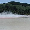 The pools were large shallow bodies of boiling water