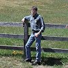 Larry at Bear Valley - The ranger's station at - Pt. Reyes National Seashore