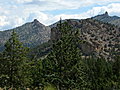 This shows some of the rugged country we passed through in eastern Oregon