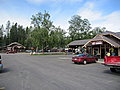 June 19: The town of West Glacier at the entrance to Glacier National Park