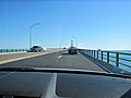 John S. and Bill were together in the Saturn, Larry and John L. were together in our car - as we cross the Mackinac Bridge that connects upper and lower Michigan.