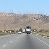 We encounter windmills as we climb into Tehachapi Pass.