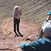 We heard some interesting stories about the crater: how it came to be, - how it was searched and how NASA used it for training for their moon missions.