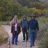 Pat and George with Chuck and Bill at Bandelier