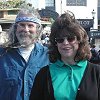 Bill and Sue waiting to board the Hyde Street cable car